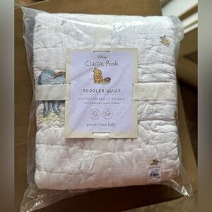 Disney Classic Pooh Toddler Quilt - Pottery Barn Baby
